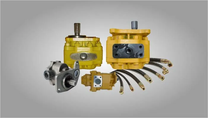 Hydraulic pumps and hoses
