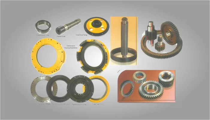 Transmission gears and friction discs