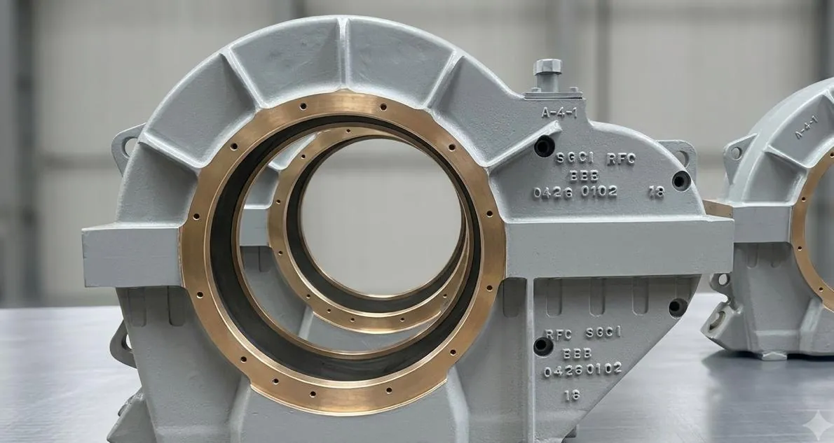 Gear Case Complete for the 6FRA 6068 traction motor